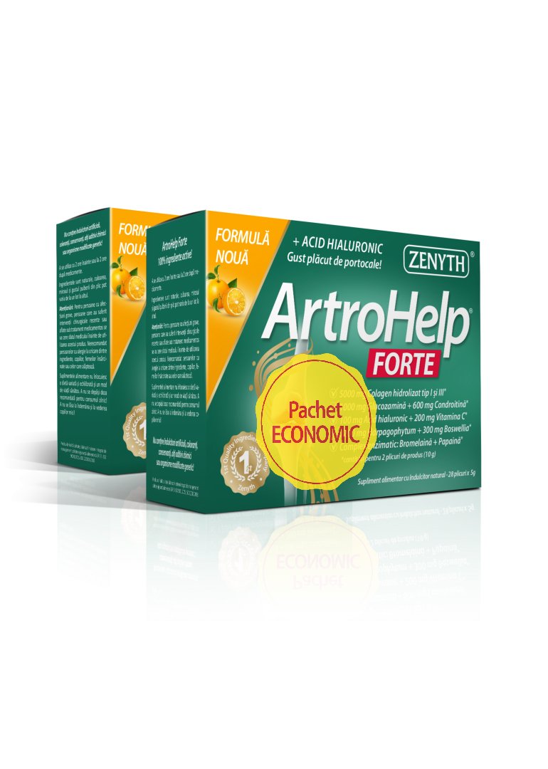 Pachet ArtroHelp Forte, 42 plicuri - Biosis